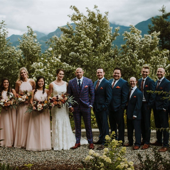 Blush Pink Bridesmaid Dresses - Picture 5 of 6